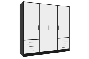 Szafa ubraniowa Jupiter JPTS86