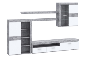 Meblościanka Zumba ZMBM01L-C251