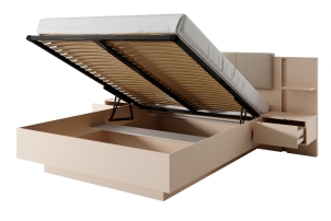 Łóżko 160/200 ze stolikami nocnymi DAST K