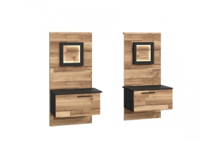 Szafki nocne 2szt. Jakobina JKBK011STB