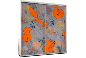 Szafa ubraniowa Penelopa 205 Wiewiórki