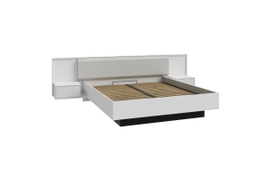 Łóżko 180/200 cm z szafkami nocnymi NEKTARIUS NKRL2182-M759