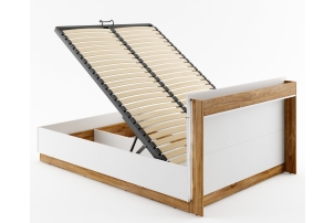 Łóżko 180/200 Dentro DT-02 cm ze stelażem i pojemnikiem