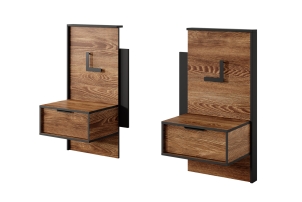 2 x szafka nocna MILTON D
