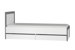 Łóżko 90/200cm Thea White